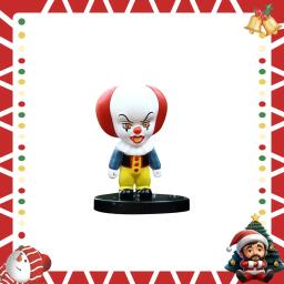 -.-10pcs filme de terror palhaço figura de ação brinquedos modelo pvc presente de halloween estatueta de vinil boneca presente - Image 6