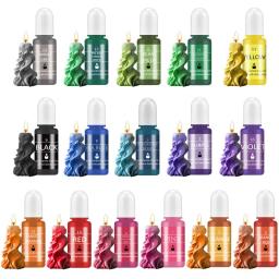 10ml vela tintas pigmento aromaterapia líquido corante pigmento diy vela molde sabão coloração artesanal artesanato resina pigmento - Image 1