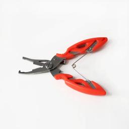 Alicate de pesca de tamanho pequeno, aço inoxidável, água doce, água salgada, removedor de gancho, tesoura, equipamento de pesca de metal - Image 2