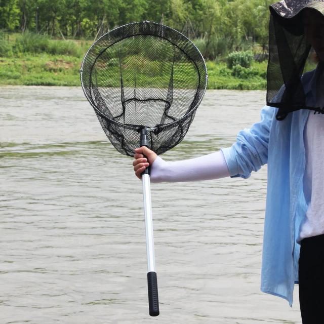 Sougayilang Rede de Pesca Retrátil Portátil 75/95/115cm