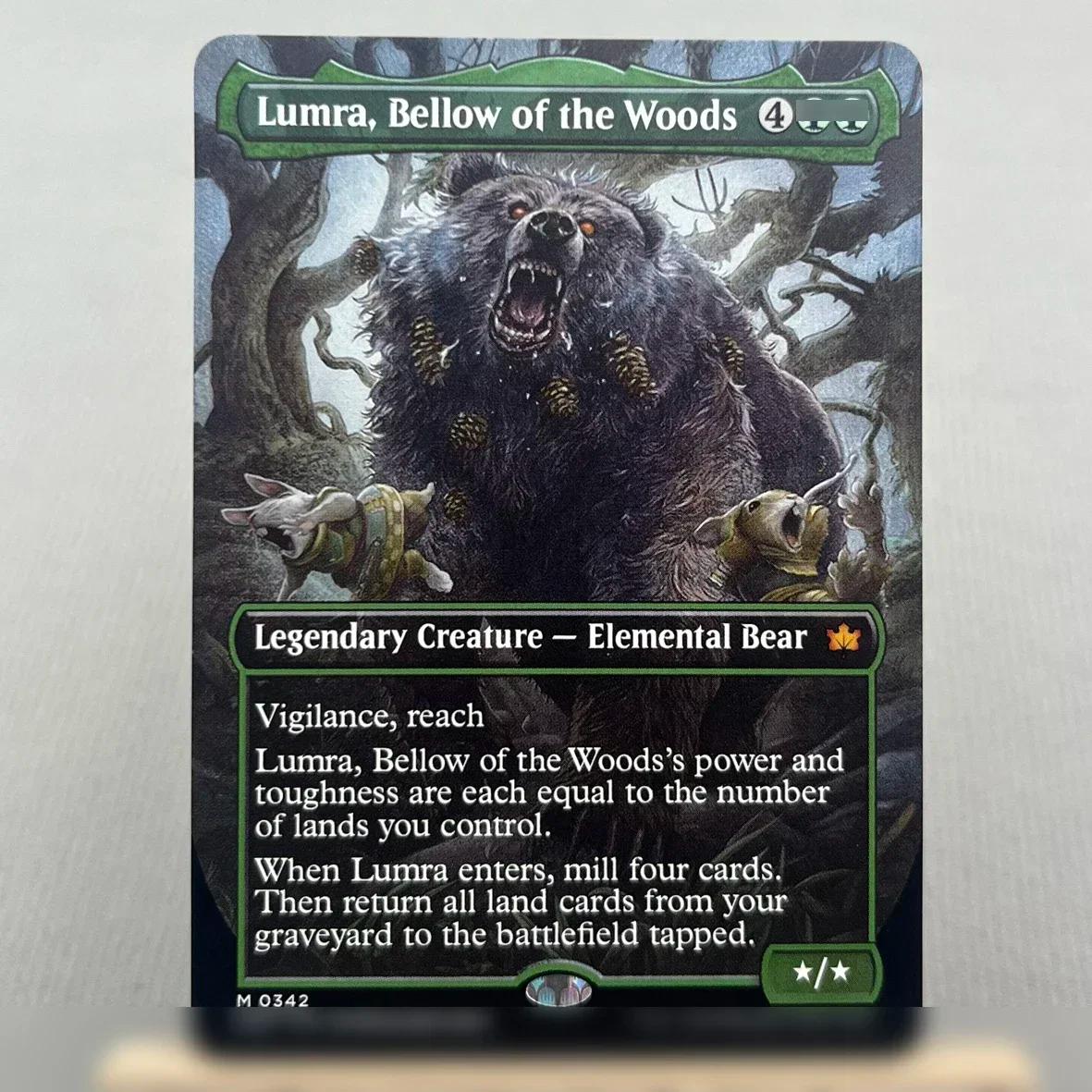 Cartões BLB BLC MH3 OTP HOLO7-I02 Tcg proxys Magical Three Tree City Ygra, Eater of All Maha, as Sua Penas Noite Reunir - Image 1