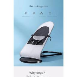 Cama elástica do cão com cadeira de balanço, adequado para cães de raças pequenas e médias, uso de quatro temporadas, fresco no verão, perfeito para dormir - Image 2