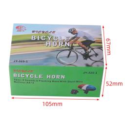 Luz dianteira de bicicleta com 6 led, sirene, buzina elétrica para ciclismo - Image 6