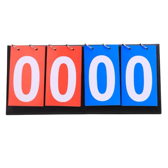 Placar Portátil Multifuncional para Futebol, Tênis de Mesa e Voleibol
