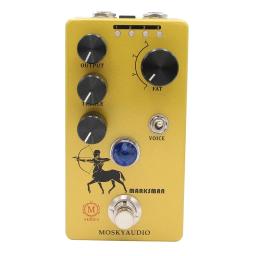 Pedal de efeito Mosky para guitarra, rei Rat Fuzz distorção, efeito Overdrive, Atirador Drive, acessórios de guitarra - Image 6