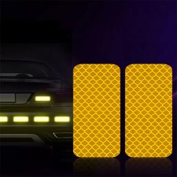 Aviso reflexivo adesivos para capacete, noite segurança dirigindo acessórios, adesivos decorativos fluorescentes, bicicleta, motocicleta, carro decalque - Image 3