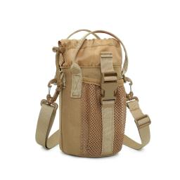 Tactical Molle hidratação transportadora saco, água garrafa bolsa, acessório extra, alça de ombro destacável para ciclismo ao ar livre - Image 5