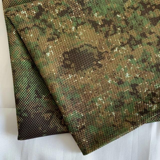 Tecido de Malha de Camuflagem Greenzone para DIY Ghillie Suit, Capas de Capacete e Acessórios em Poliéster 230GSM e 130GSM