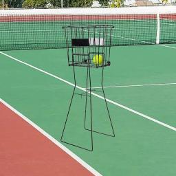 Ténis Ball Bin Stand, Cesta para bolas de praia, Ginásio - Image 3