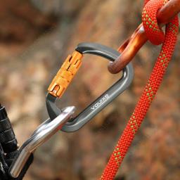 Heavy Duty Escalada Mosquetão, Escalada Mosquetão, Montanhismo, Rapel, Camping, 30kN - Image 3