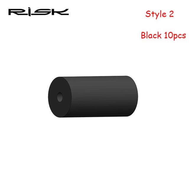 Protetor de Cabo de Silicone para Bicicleta - 10 Peças - Gel Macio para Freio e Câmbio