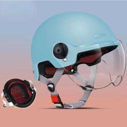 Motocicleta elétrica Bike Capacete, Unisex Ciclismo Protetor de Segurança, ajustável, respirável, ultraleve, MTB, Scooter - Image 5