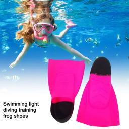 Silicone Mergulho Barbatanas, Nadadeiras De Treinamento De Natação, Nadadeiras Profissionais, Snorkeling, 1 Par - Image 2