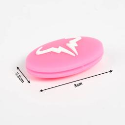 Amortecedor da raquete do tênis dos desenhos animados, amortecedores da vibração, silicone, durável - Image 5