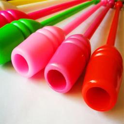 Bastão de Ginástica Rítmica para Crianças e Adultos, Acessórios de Treinamento, 38cm, 45cm, 1Pc - Image 6