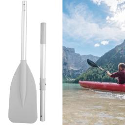 Liga de alumínio barco remo com haste conjunto, barco inflável bote canoa, alta dureza, água marinha esportes - Image 5