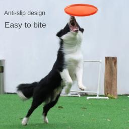 Mordida-resistente flutuante Pet Frisbee brinquedo, Dog Training, Jogando, Pet fornecimentos - Image 2