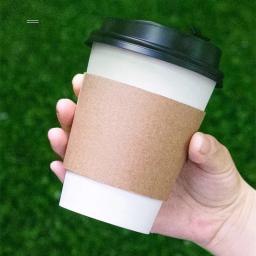 25 conjuntos descartáveis copo de café 8oz 240ml 12oz 400ml 16oz 500ml branco que empacota takeaway copo bebendo com festa de aniversário da tampa - Image 5
