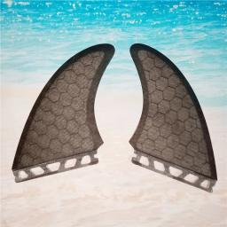 BiLong Futures Twin Fins, X Grande-Pretas de prancha, quilha Fin, desempenho de construção, Core Quilhas Surf Fin, 2 pcs Set - Image 5