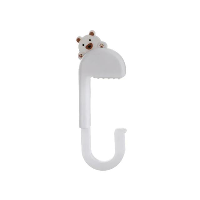 Ganchos Decorativos Portáteis em Formato de Animais para Armazenamento de Sacos e Bolsas em Viagens