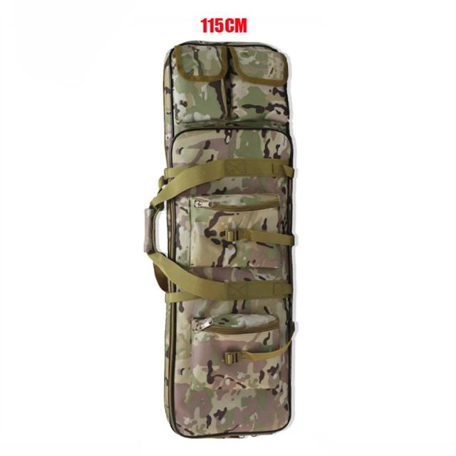 Mochila Tática para Caça e Airsoft, Capa Protetora para Rifles até 115cm, Ideal para Wargames e Paintball