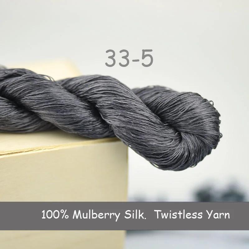 Untwisted Twistless Mulberry Silk Floss Fio de Fio para Trabalho de Artista Veludo Flores Noiva Headpiece Costume Silk Braid - Image 1