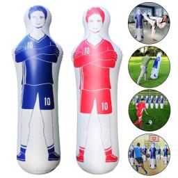 Inflável Football Training Goal Keeper para crianças e adultos, PVC Soccer Dummy Goalkeeper, Tumbler Wall Kick Defender, 160cm - Image 1
