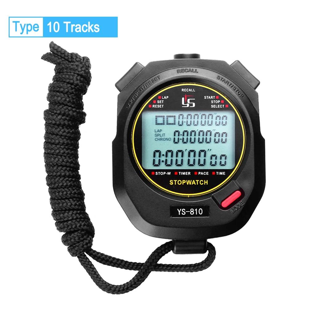 Cronômetro digital profissional portátil, cronômetro multifunção para esportes ao ar livre corrida treino, relógio cronógrafo cronômetro - Image 1