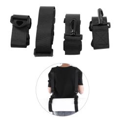 Mochila ajustável de esqui e snowboard com alça de ombro, pólo de esqui, suporte de trenó, tapete de ioga, acessório para esportes de inverno - Image 1