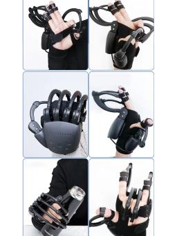 Luva de treinamento de dedo de reabilitação inteligente acidente vascular cerebral hemiplegia massagem função de mão luvas robô luva de reabilitação robô - Image 6