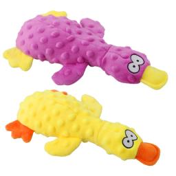 Engraçado Pato Em Forma De Pelúcia Pet Brinquedos, Sounding Squeaky, Mastigar Brinquedos para Pequenos e Grandes Cães, Suprimentos de Brinquedo Interativo - Image 6