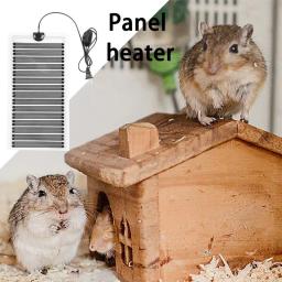Esteira de aquecimento ajustável para répteis, aquecedor quente, tapetes pequenos, hamsters, sapos, controlador de temperatura, suprimentos de inverno - Image 3