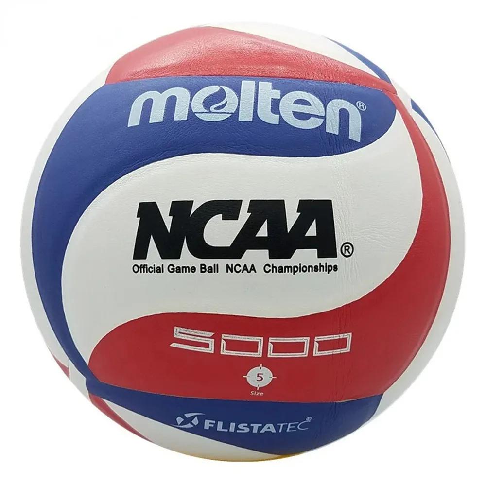 Vôlei de Competição Profissional Fundido, Bolas de Treinamento, Resistente ao Desgaste, Interior e Exterior, Tamanho 5, NCAA5000 - Image 1