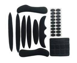 Kit de acolchoamento de esponja interna para capacete, substituição de almofada de espuma selada para motocicleta, bicicleta, ciclismo, forro interno - Image 5