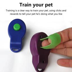 Click Sound Clicker para Pet Training, sirene durável para cão, Sound Guide Supplies - Image 6