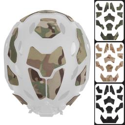 Conjunto de adesivo mágico camo para capacete tático, airsoft acessórios para a caça, 11 peças - Image 1