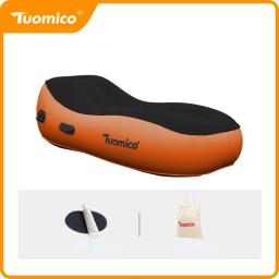 Colchão inflável automático ao ar livre, Camping cama de dormir, sofá de praia portátil, lancheira, almofada do agregado familiar, carro reclinável - Image 4