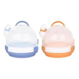 Portador de Hamster Transparente Portátil Gaiola Pequena para Animais de Estimação Ouriço Dobrável Cerca de Quintal Manter Quente Coelho Acessórios de Caixa - Image 1