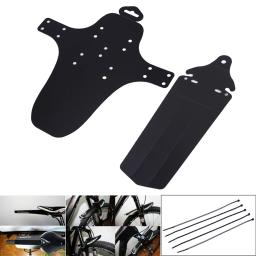 2 pçs da bicicleta frente traseiro paralamas para estrada ciclismo mountain mtb bicicleta paralamas mtb acessórios - Image 1