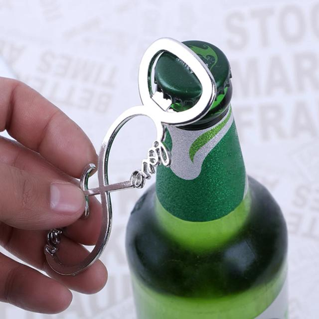 Abridor de Garrafas Personalizado para Aniversário de Casamento - Lembrança Ideal para Festas e Chuveiros Nupciais