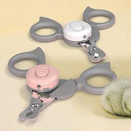 Cortador de unhas para animais de estimação iluminado cortador de unhas universal com luz anti-corte linha de sangue nova - Image 2