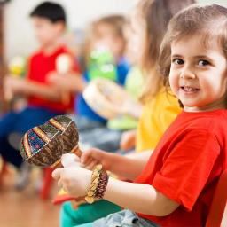 Instrumento de percussão educacional com martelo de areia para crianças Casca de coco Maracas de madeira Rumba Shaker - Image 2