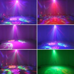 Alien Projetor de Iluminação para Palco, Globo de LED com Efeito, Laser para Discoteca, Festa, Dança de Casamento, DJ, Lâmpada com Bola Mágica, 32 Padrões, 5 em 1 - Image 4