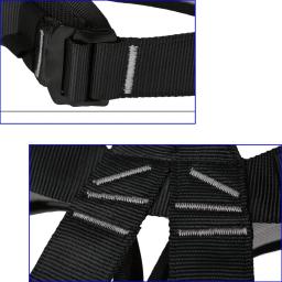 Arnês de proteção para escalada com meio corpo, equipamento de segurança para montanhismo, resgate de fogo, invólucro de escalada, árvore - Image 5