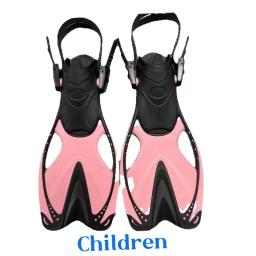 Nadadeiras de silicone infantil para homens, mulheres e crianças sapatos de sapo natação equipamento de snorkeling - Image 1