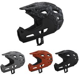 Descoberta-Capacete De Bicicleta De Rosto Completo Com Guarda De Chin Removível, Viseira Ventilada, Capacete De Bicicleta MTB De Montanha - Image 1