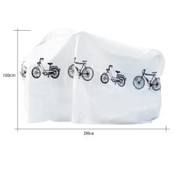 Ebike bicicleta capa ao ar livre uv mtb caso 200*100 cm/82.6*39.3 ''capa de proteção contra poeira à prova dwaterproof água - Image 3