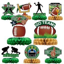 Rugby Theme Party Supplies for Kids, Decoração de futebol americano, Happy Birthday Banner, Presentes de festa para meninos, Futebol, Baby Shower - Image 1