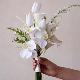 Mão Bouquet para casamento, Murah, estoque pronto, Bunga Tangan, Nikah, Tunang - Image 5