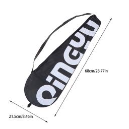 Portátil de um ombro Badminton raquetes saco, raquete Pouch, grande capacidade, suprimentos esportivos, capa protetora - Image 6